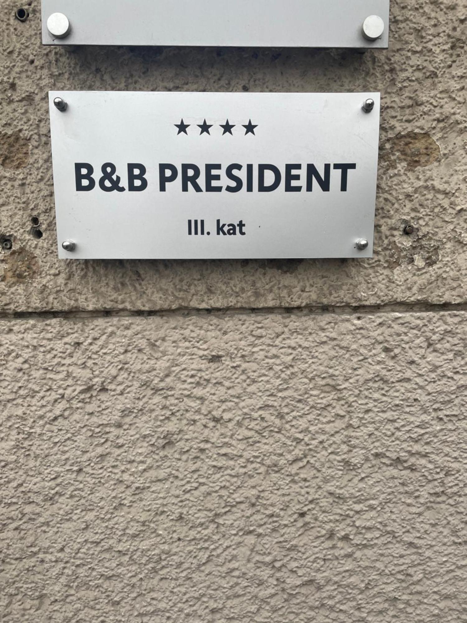 B&B President Zagreb Extérieur photo